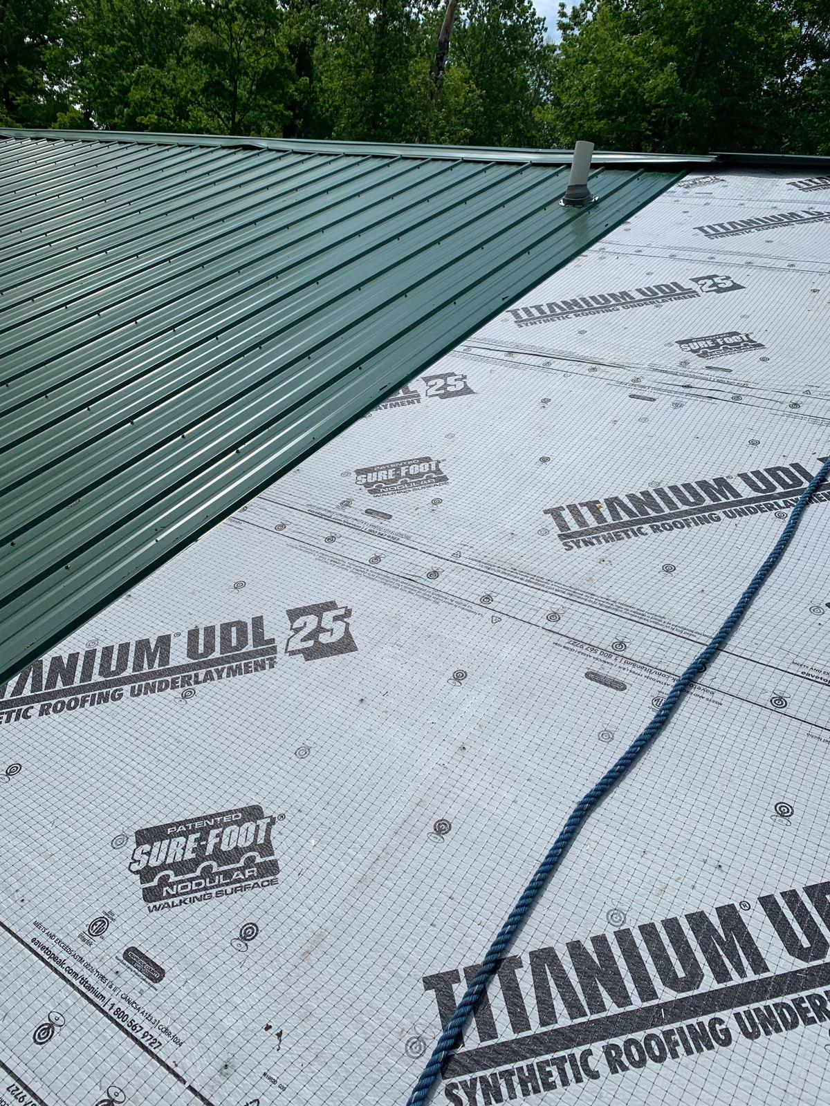 Steel metal roofing by Lakours Construction